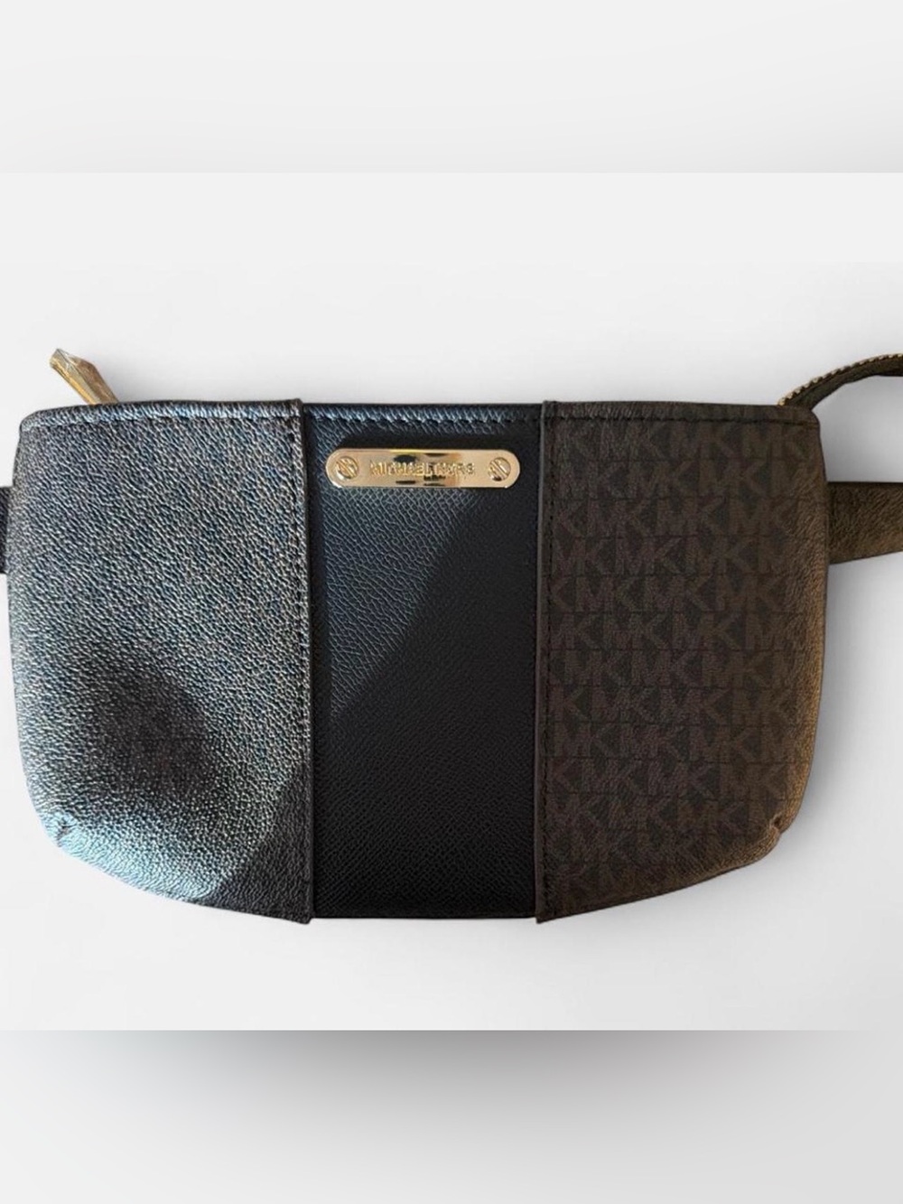 Michael Kors Signature Brown Belt Bag